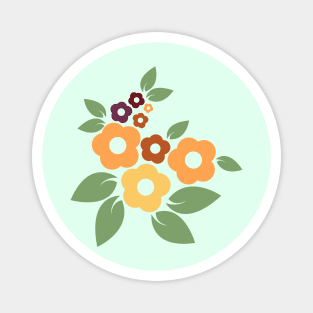 Positivity Floral Art Magnet